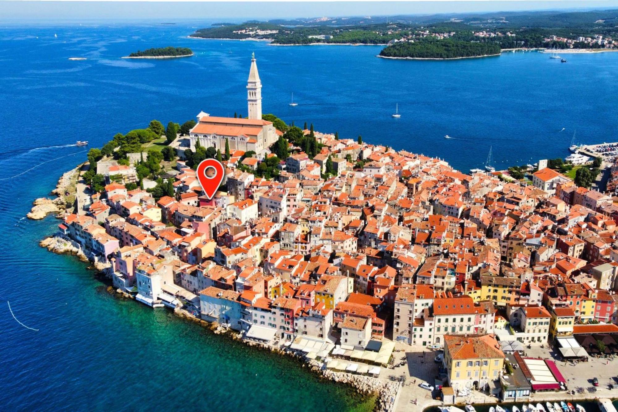 Montalbano Gem - Heritage Studio With Airy Vibes Rovinj Kültér fotó